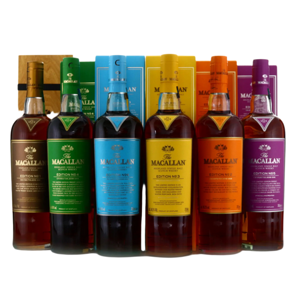 The Macallan Edition 1-6 – En Enestående Smagsrejse Gennem Seks Unikke Udgivelser