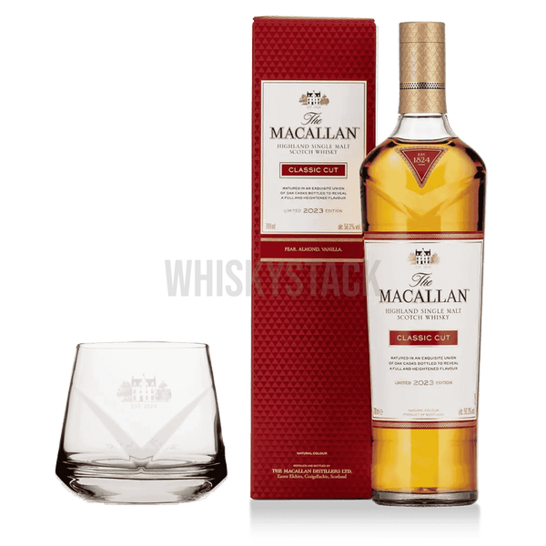 Eksklusiv Whiskyoplevelse: The Macallan Classic Cut 2023 + Gratis Tumbler Glas