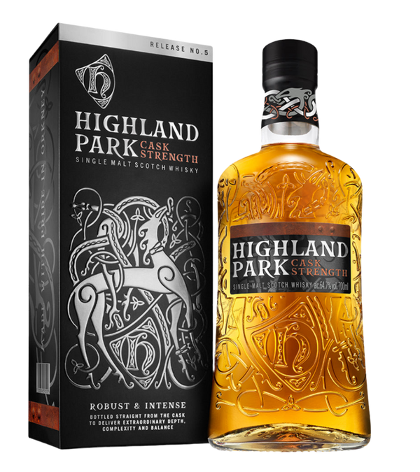 Highland Park Cask Strength No. 5 – En kraftfuld og raffineret whiskyoplevelse