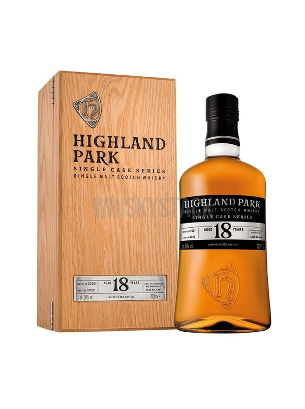 Highland Park 18 Års Cask 4391 – En uforglemmelig whiskyoplevelse fra Orkney