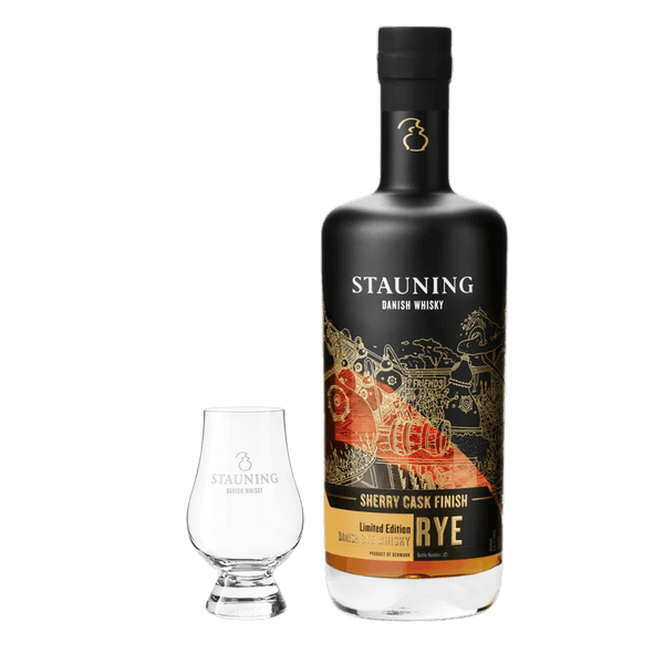 Unik Dansk Whiskyoplevelse: Stauning Rye Sherry Cask Finish + Gratis Glas