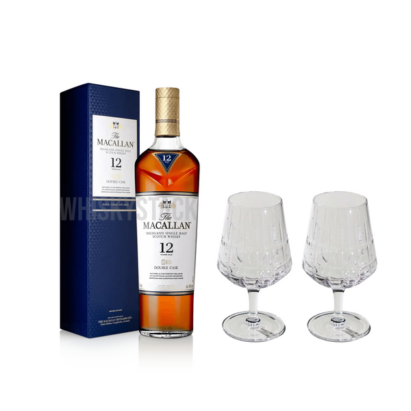 Perfekt Gaveidé: Macallan 12 År + The Mancave Bullet Whisky Glas