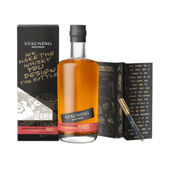 Skab din egen whiskykunst med Stauning KAOS Design Edition