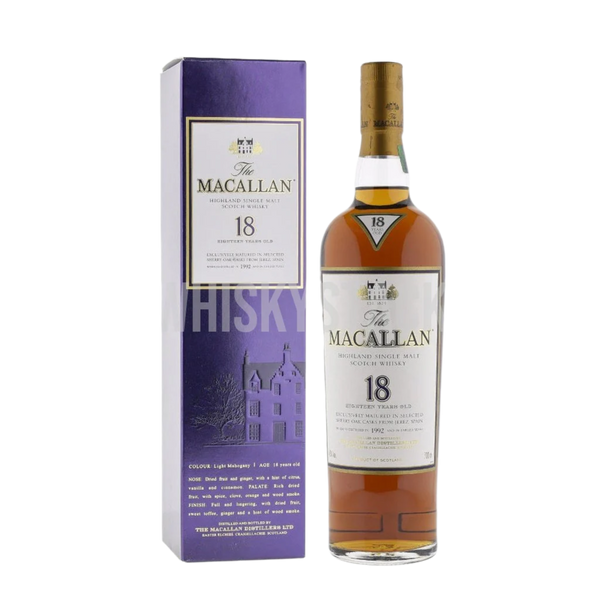 Enestående smagsoplevelse: Macallan 18 Year Old Sherry Oak 1992