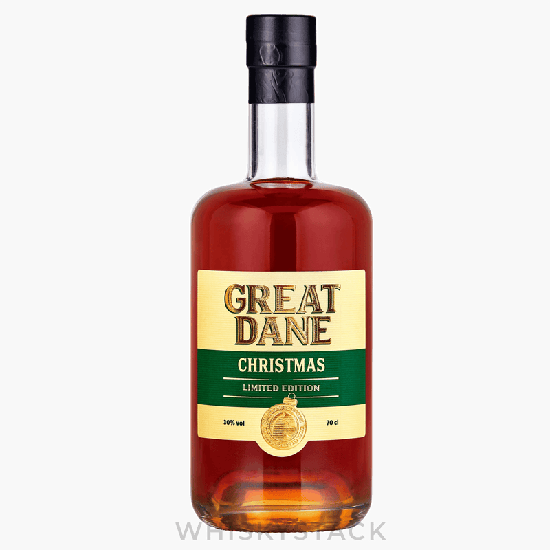 Great Dane Christmas Rom – Dansk, krydret juleedition  Flaske