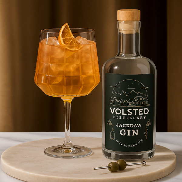 Jackdaw Gin + 2 stk The Blend Gin Glass