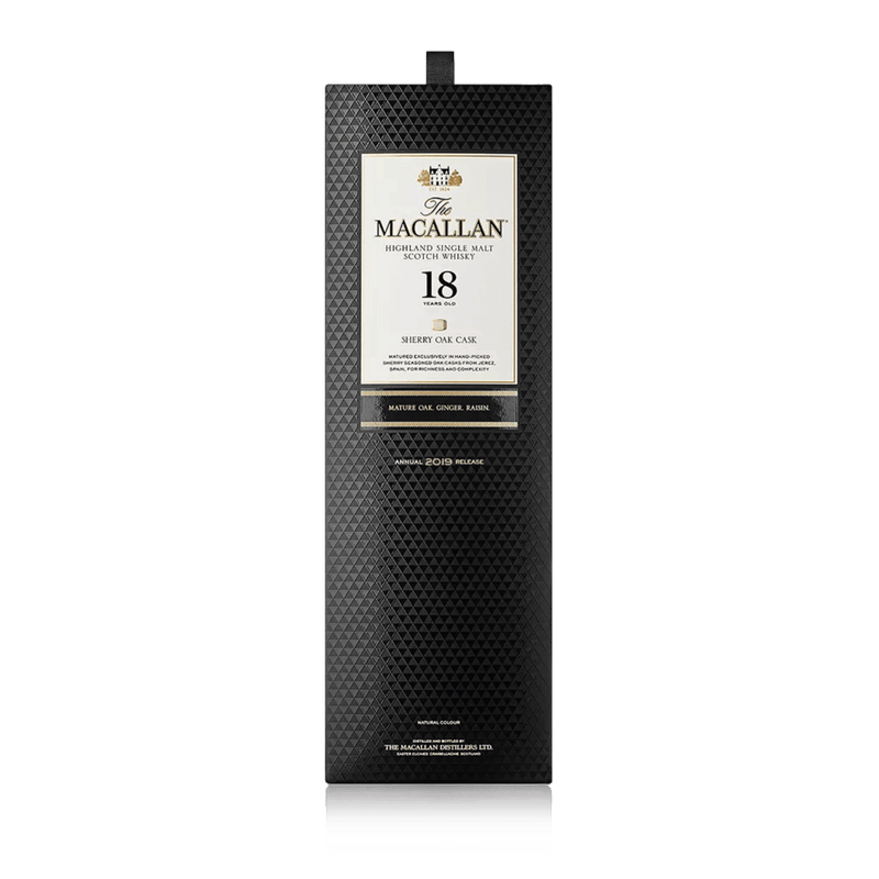 Macallan 18 Years Old Sherry Oak 2019 Box