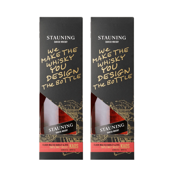 2 Flasker Stauning KAOS Design Edition